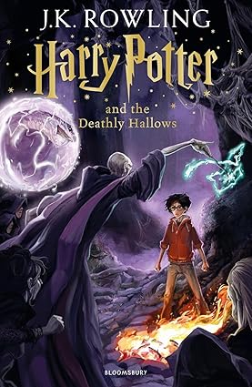Harry Potter and the Deathly Hallows by J.K. Rowling Cover