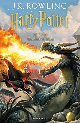 Harry Potter and the Goblet of Fire by J.K. Rowling Cover