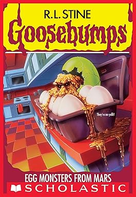Egg Monsters from Mars By R.L. Stine Cover