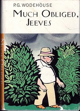 Much Obliged, Jeeves by P. G. Wodehouse Cover