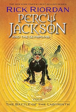 Percy Jackson and the Battle of the Labyrinth | Rick Riordan | Percy Jackson Book 4 Cover