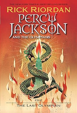 Percy Jackson and the Last Olympian | Rick Riordan | Percy Jackson Book 5 Cover