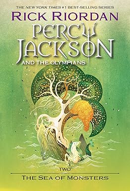 Percy Jackson and the Sea of Monsters | Rick Riordan | Percy Jackson Book 2 Cover