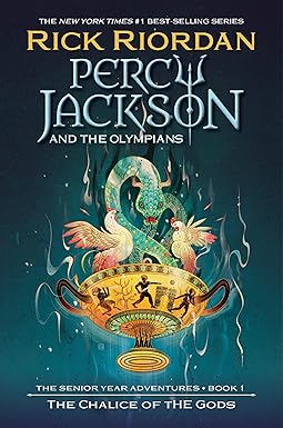 The Chalice of the Gods | Rick Riordan | Percy Jackson Book 6 Cover