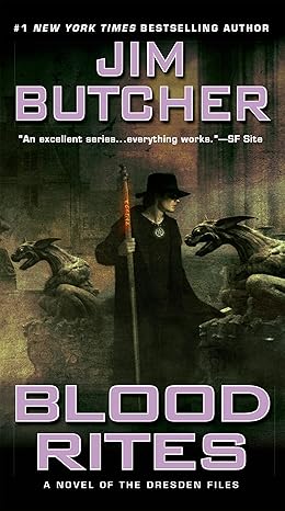 Blood Rites | Jim Butcher Cover