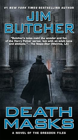 Death Masks | Jim Butcher Cover